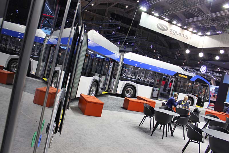 Der Doppelgelenk-Obus Trollino 24 ist der längste Bus, den Solaris jemals gebaut hat.