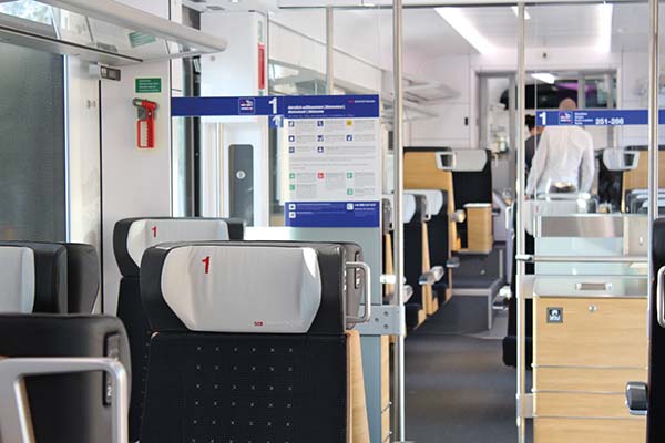 Die Inneneinrichtung des Traverso