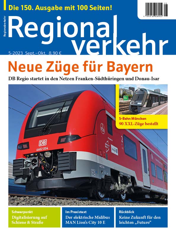Titelbild Regionalverkehr 5/2023